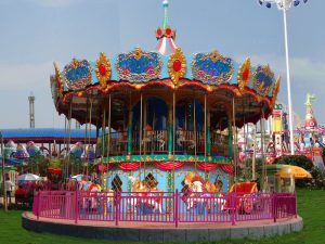 46 seats carousel ride for sale
